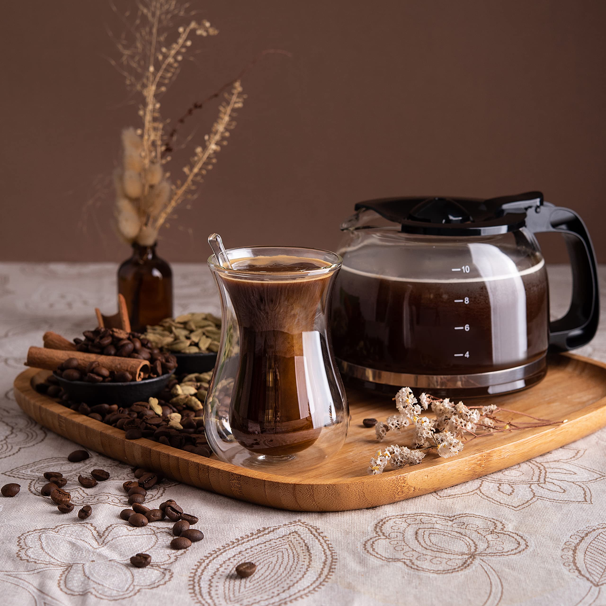 Amazon | Mixpresso 8カップ ドリップコーヒーメーカー コーヒーポット